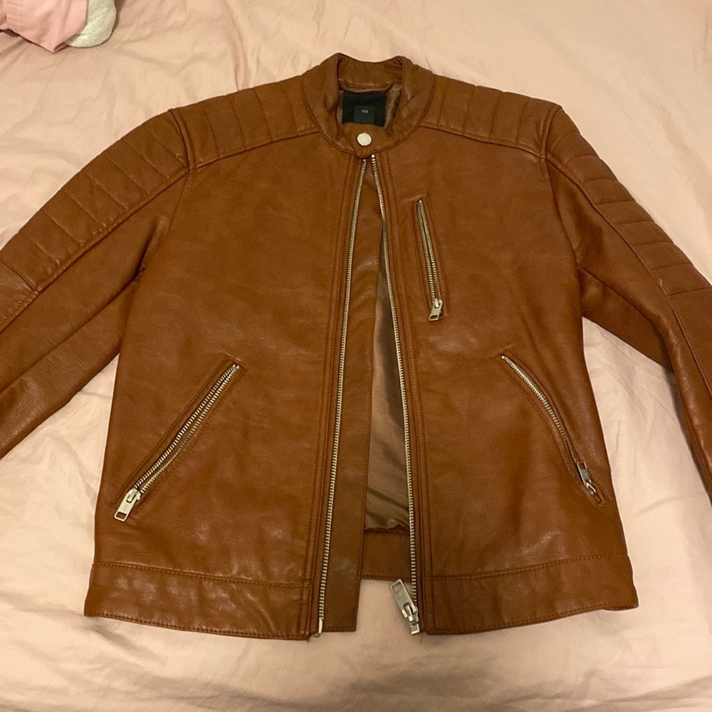 Leather jacket